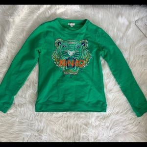 Kenzo kids sweater. size: 12Y. Uni sex.Petite girl also can wear it(140cm-150cm)